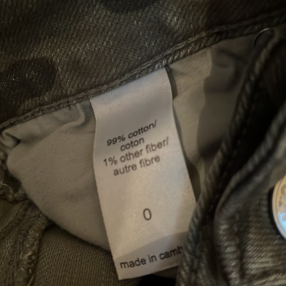 Maurices Camo High-Rise Jean Short - Picture 2 of 4